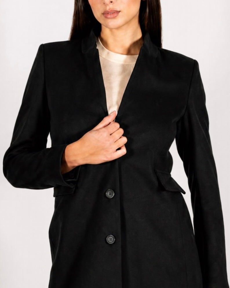Cappotto monopetto in mano lana - Adriele
