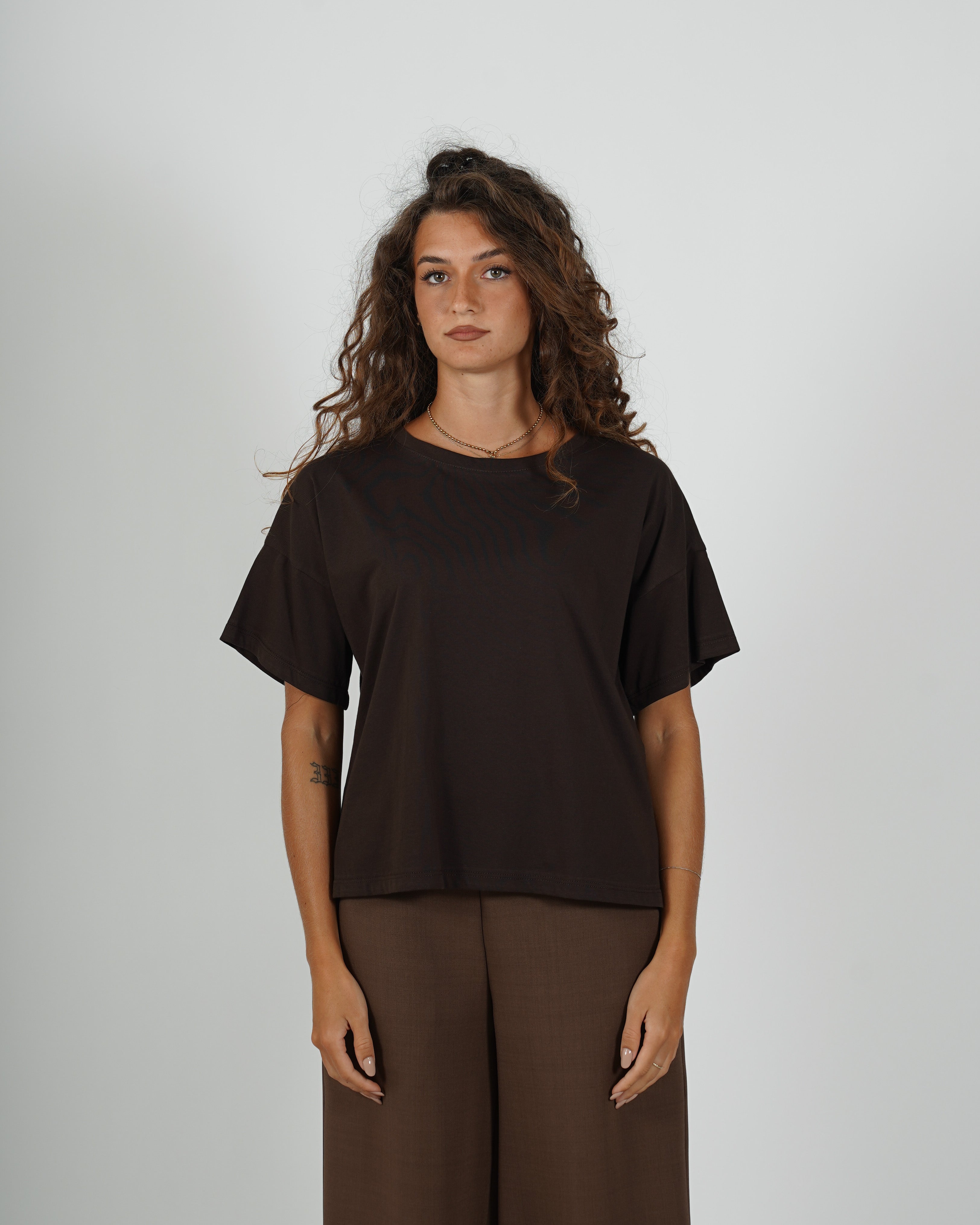 Shirt girocollo regular fit - Primula