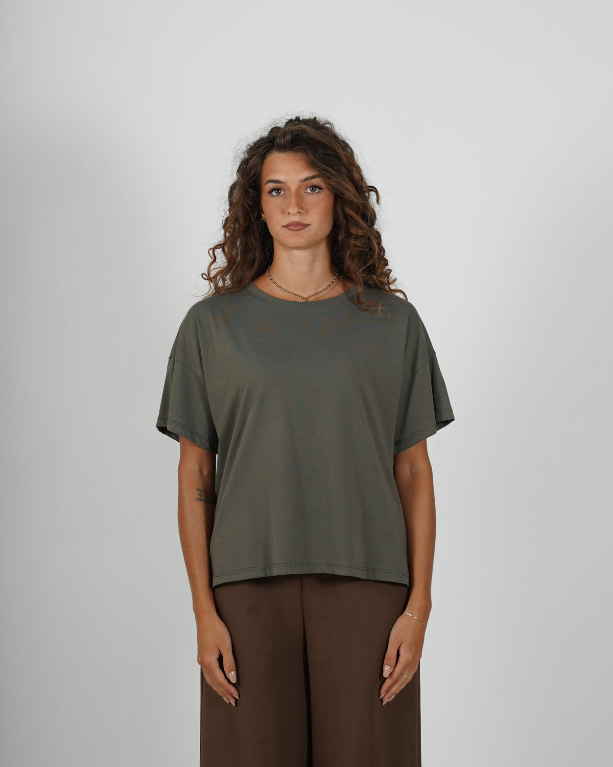 Shirt girocollo regular fit - Primula