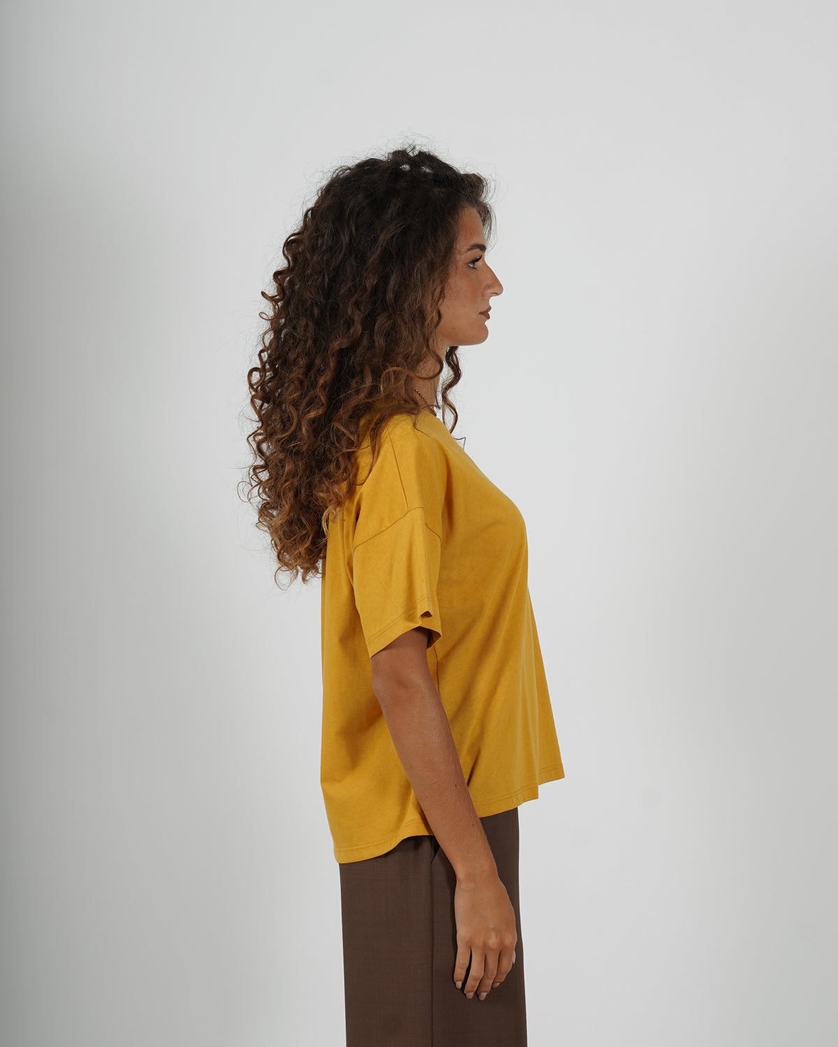 Shirt girocollo regular fit - Primula