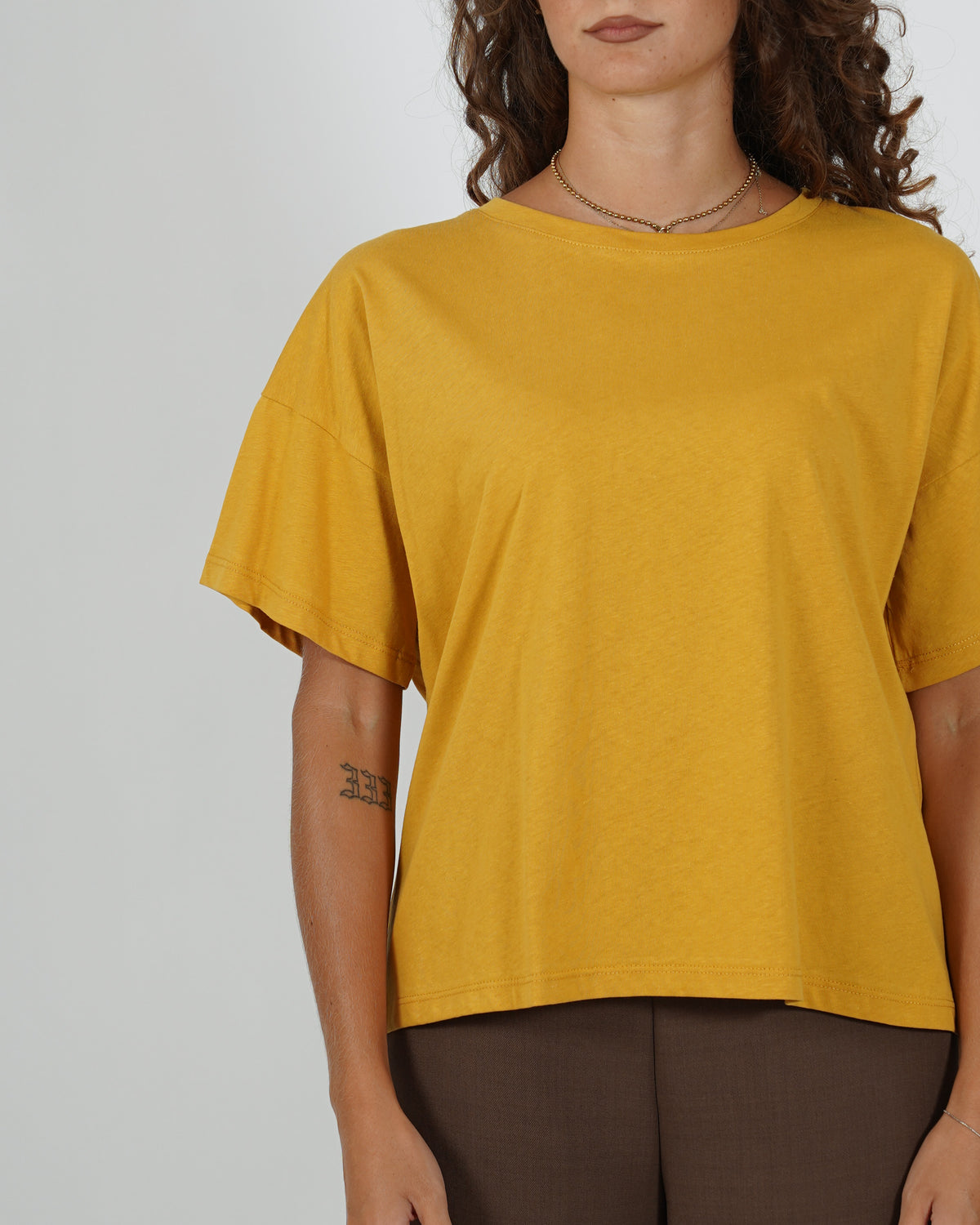 Shirt girocollo regular fit - Primula