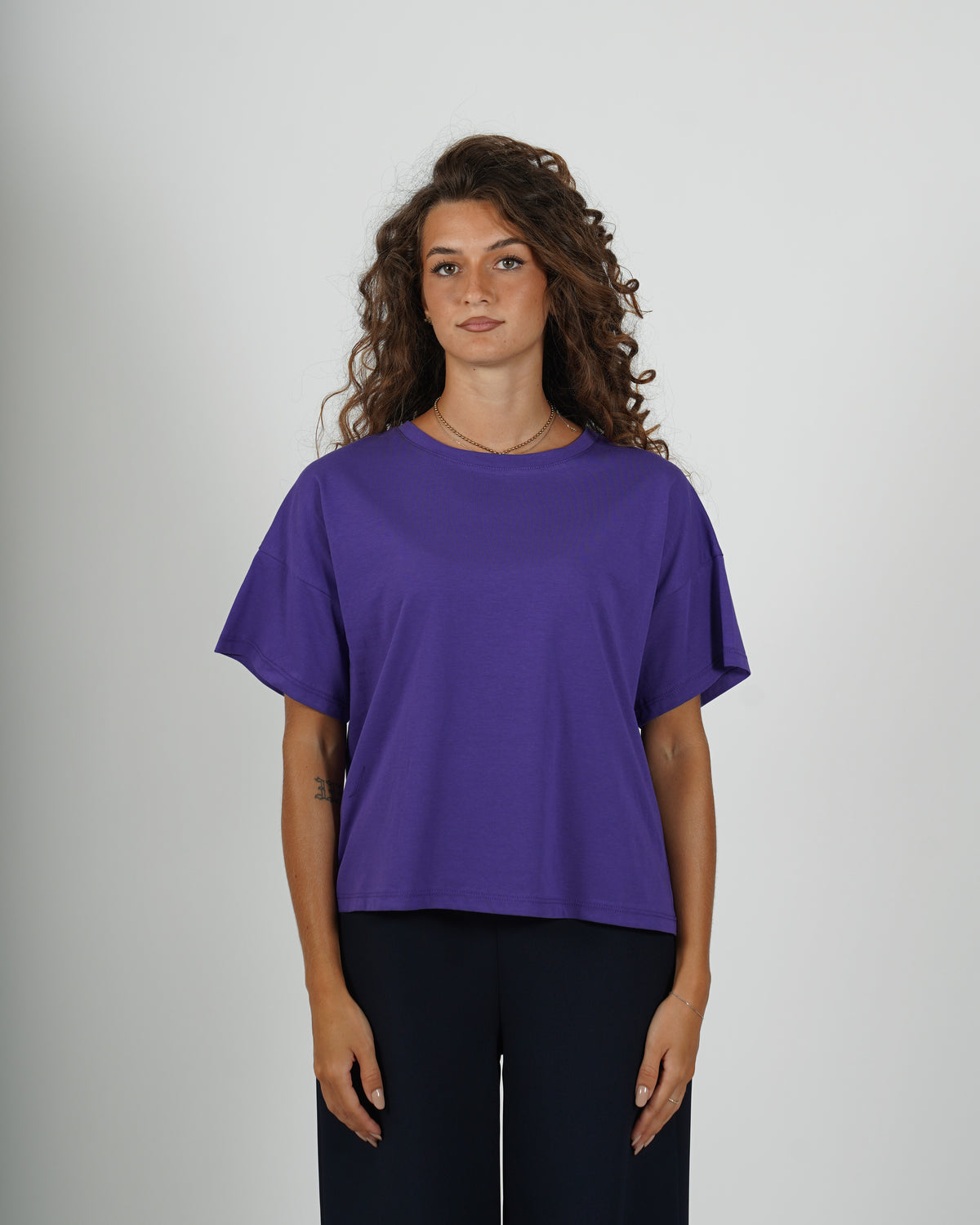 Shirt girocollo regular fit - Primula