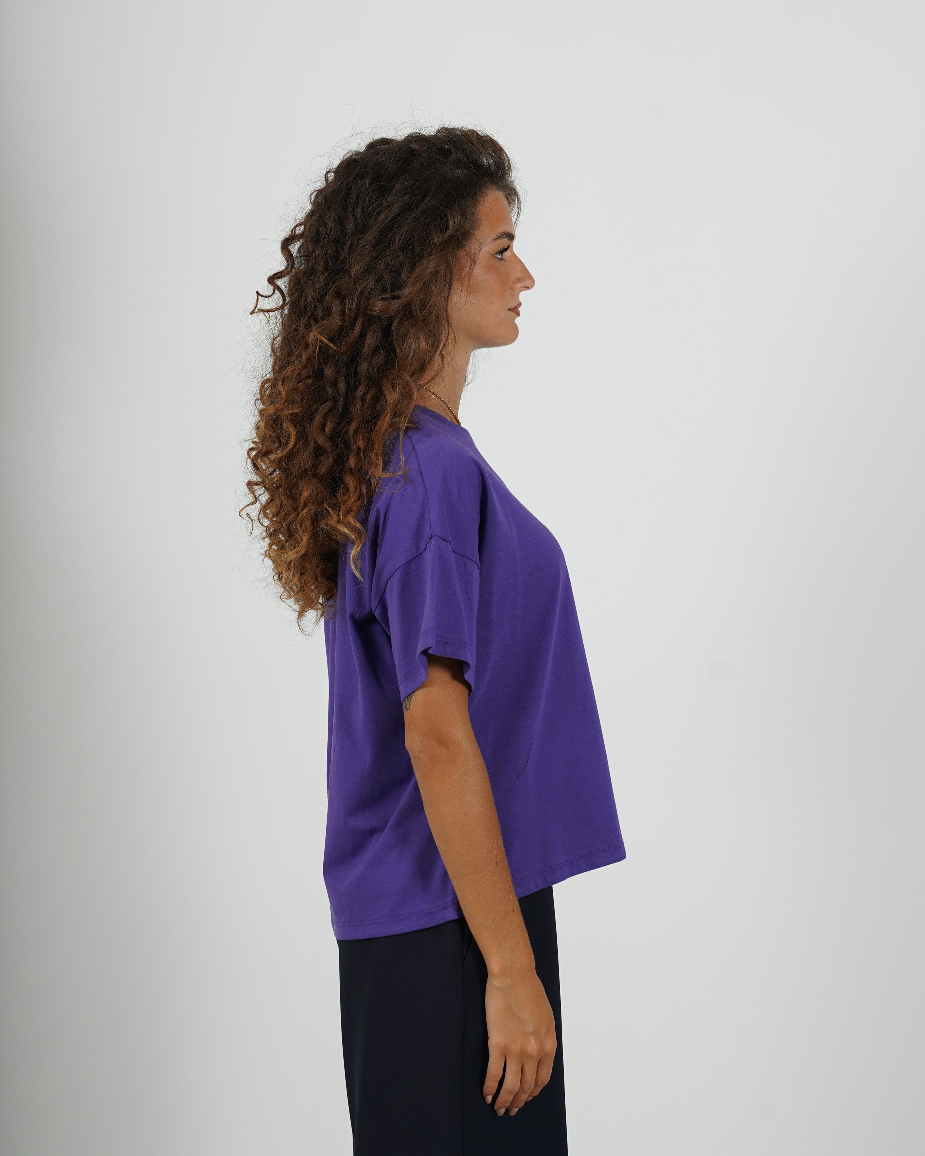 Shirt girocollo regular fit - Primula