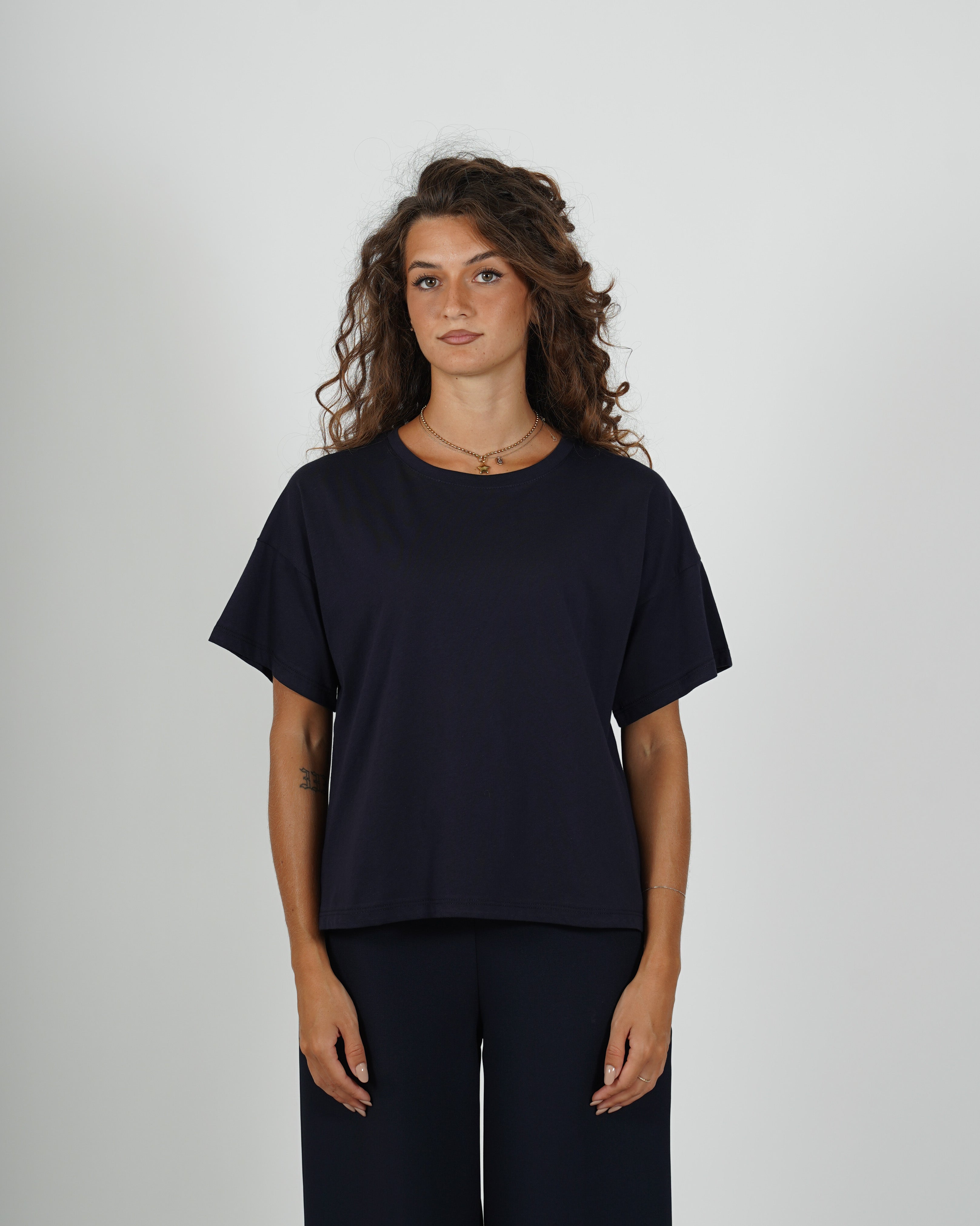 Shirt girocollo regular fit - Primula