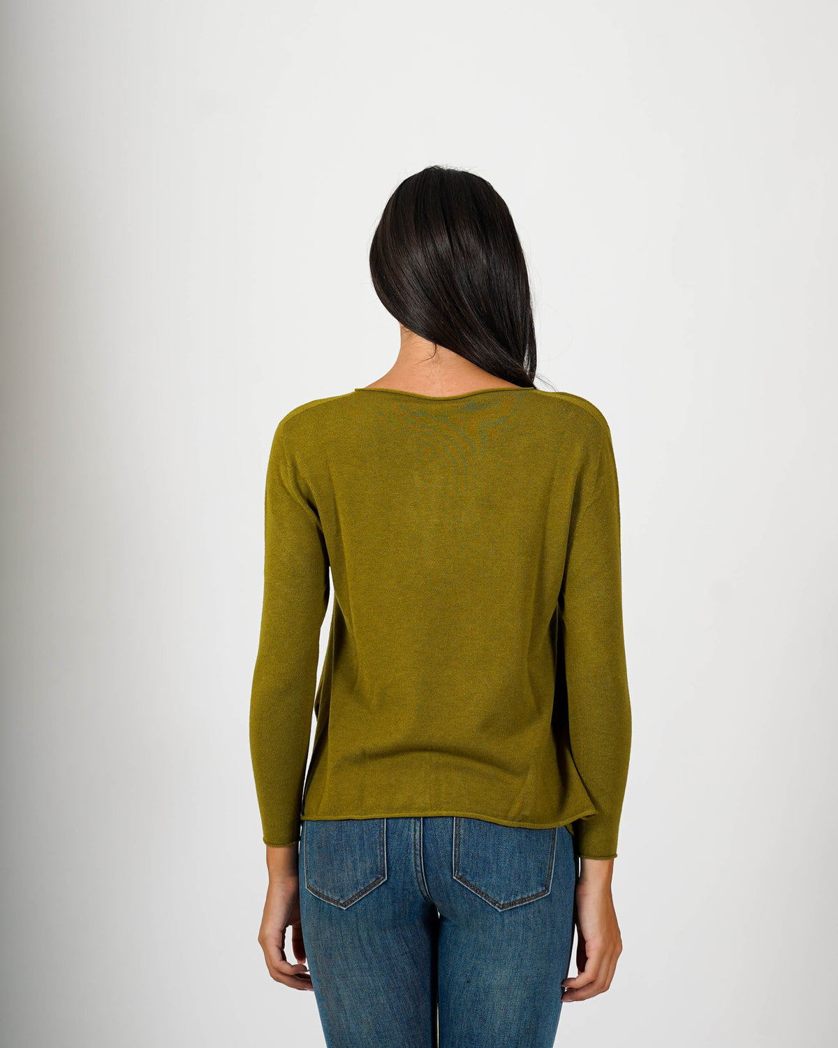 Maglia girocollo minimal con spacchi laterali - Austria