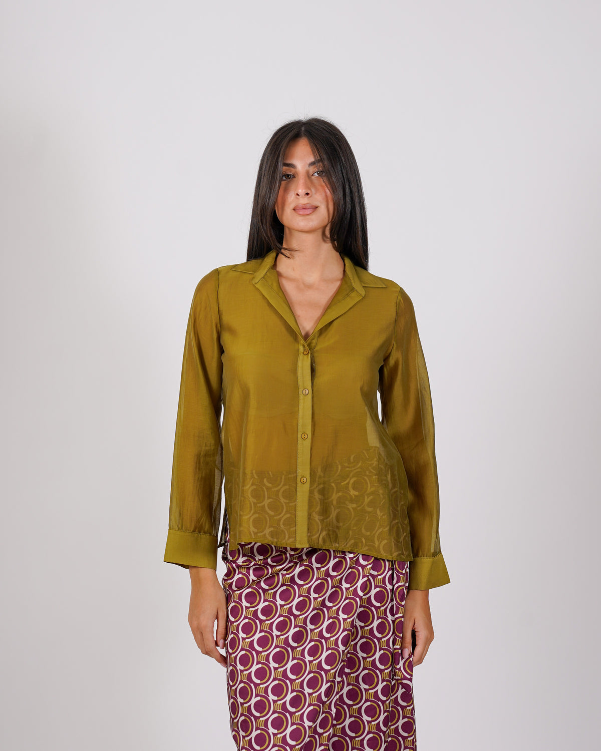 Camicia manica lunga regular fit - Selenia