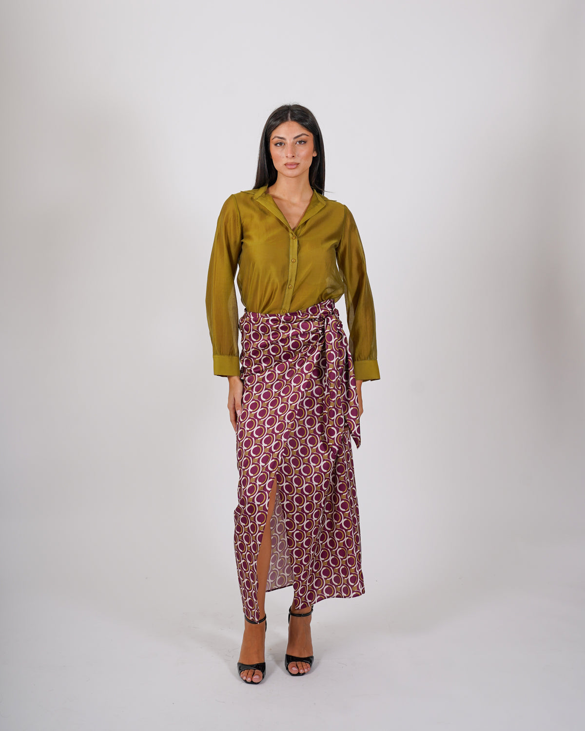 Camicia manica lunga regular fit - Selenia